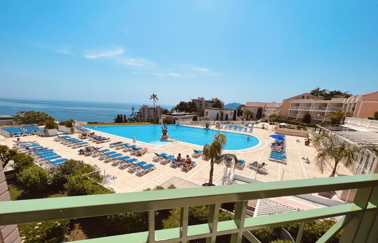 Exceptionnel Sur Cannes Vue Mer Piscine Exterior photo